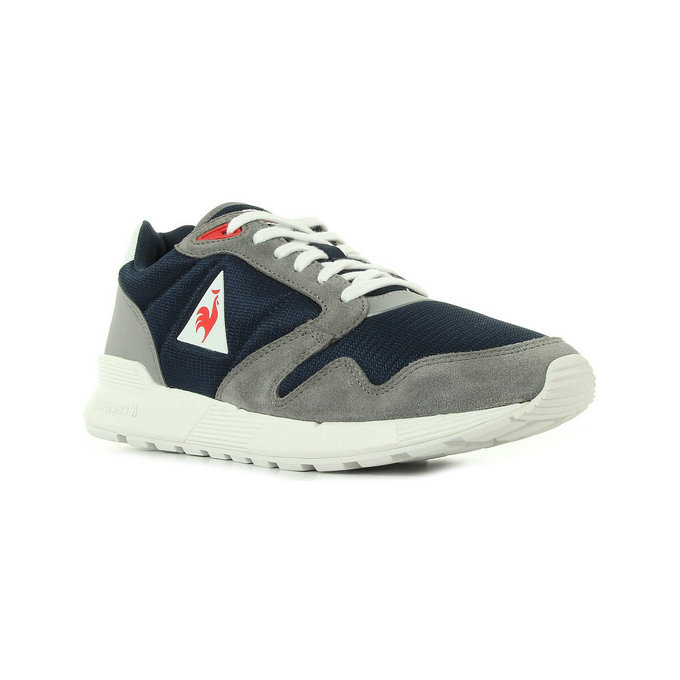 Le Coq Sportif Omega X Mesh Bleu - Chaussures Baskets Basses Homme